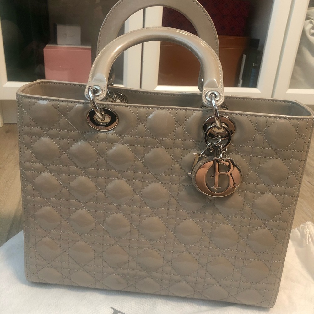 Lady Dior Large handbag